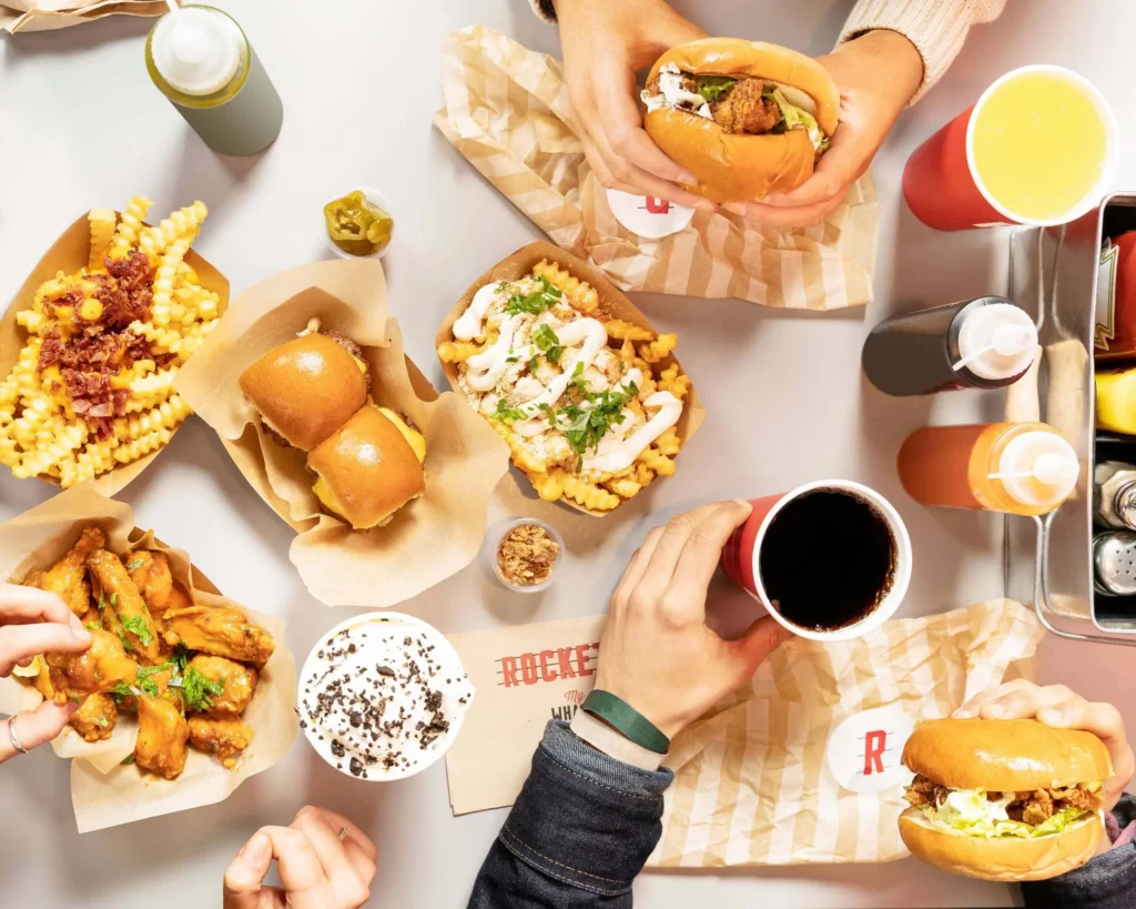 Eddie Rockets Breakfast menu