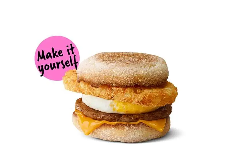 McDonalds The Hash Brown McMuffin