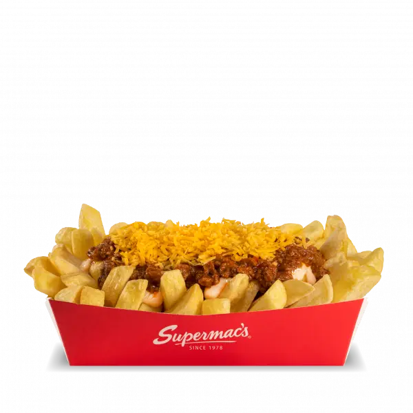 Supermacs Taco fries
