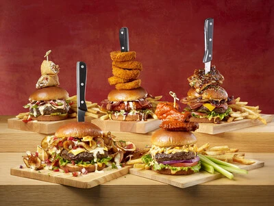 Classic Fridays burger