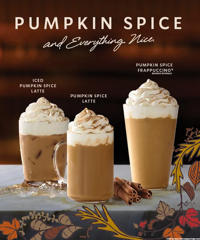 Starbucks Pumpkin Spice Latte