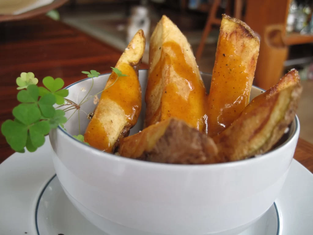 Fries and Wedges menu